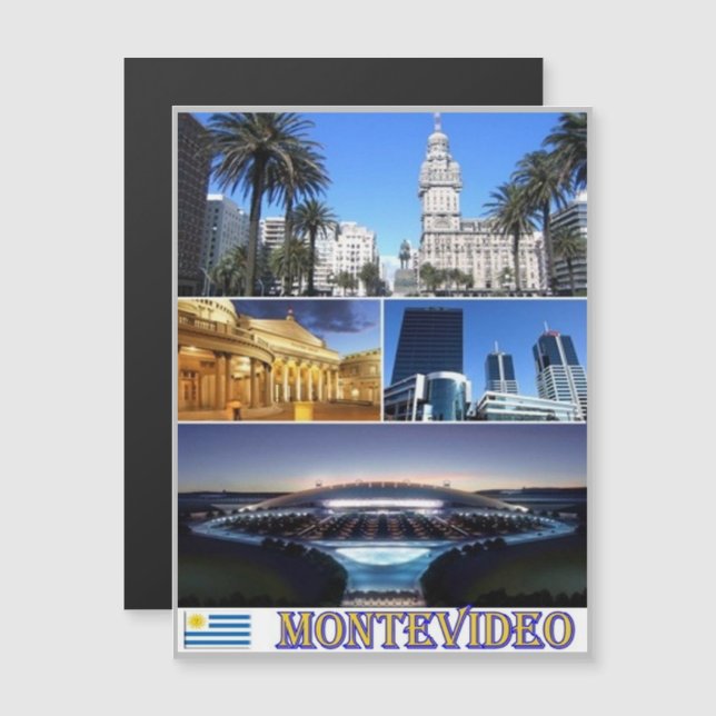 Montevideo Mosaic - Uruguay - (Voorkant / Achterkant)