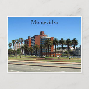 montevideo rambla briefkaart