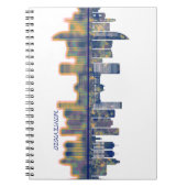 Montevideo Skyline Notitieboek (Voorkant)