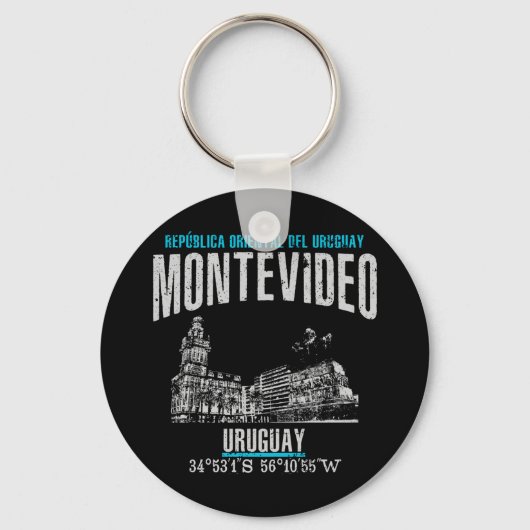 Montevideo Sleutelhanger (Voorkant)