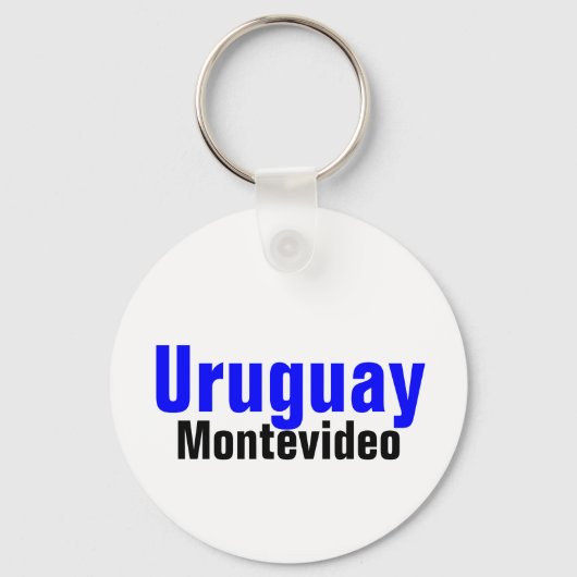 Montevideo,Uruguay Aangepaste Collectie Sleutelhanger (Voorkant)