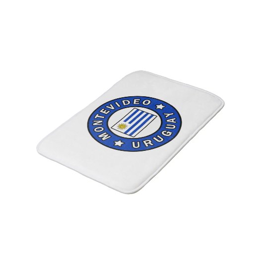 Montevideo Uruguay Badmat (Gekanteld)