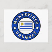 Montevideo Uruguay Briefkaart (Voorkant)