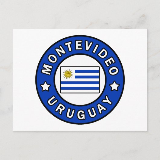 Montevideo Uruguay Briefkaart (Voorkant)