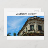 Montevideo, Uruguay-Briefkaart Briefkaart (Voorkant / Achterkant)