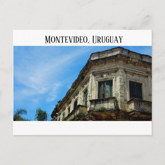 Montevideo, Uruguay-Briefkaart Briefkaart (Voorkant)