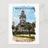 Montevideo Uruguay City Uitzicht Briefkaart (Voorkant)