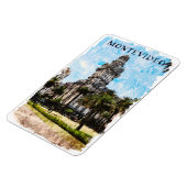 Montevideo Uruguay City Uitzicht Magneet (Linkerzijde)