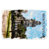 Montevideo Uruguay City Uitzicht Magneet (Horizontaal)