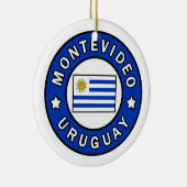 Montevideo Uruguay Keramisch Ornament (Rechts)