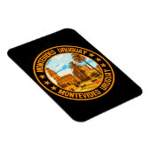 Montevideo Uruguay Magneet (Rechterzijde)