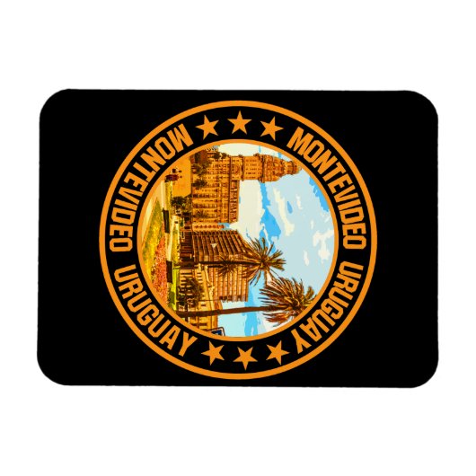 Montevideo Uruguay Magneet (Horizontaal)