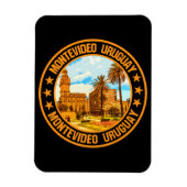 Montevideo Uruguay Magneet (Verticaal)