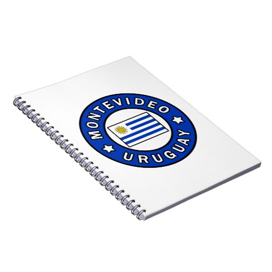 Montevideo Uruguay Notitieboek (Rechterzijde)