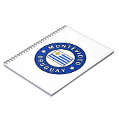 Montevideo Uruguay Notitieboek (Linkerzijde)