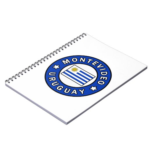 Montevideo Uruguay Notitieboek (Linkerzijde)