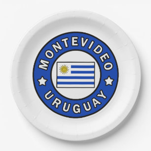 Montevideo Uruguay Papieren Bordje