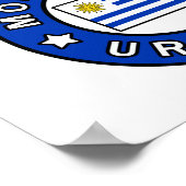 Montevideo Uruguay Poster (Hoek)