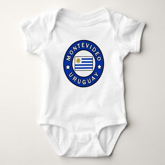 Montevideo Uruguay Romper (Voorkant)