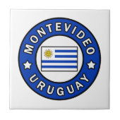 Montevideo Uruguay Tegeltje (Voorkant)
