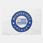 Montevideo Uruguay Theedoek (Horizontaal)
