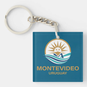 Montevideo Uruguay Zuid-Amerika Sleutelhanger