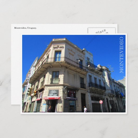 montevideo viejo briefkaart (Voorkant / Achterkant)