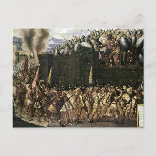 Montezuma Briefkaart (Voorkant)