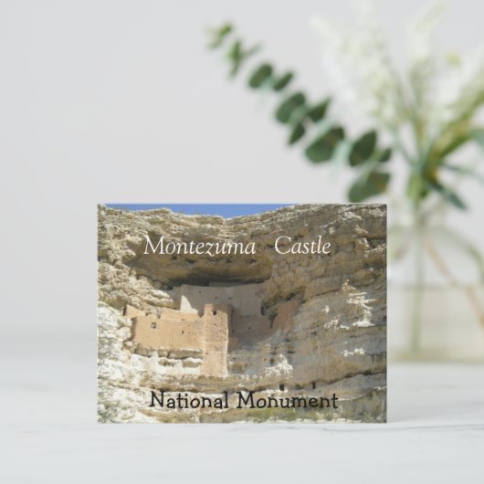 Montezuma Castle Briefkaart (Staand voorkant)