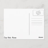 Montezuma Castle Briefkaart (Achterkant)