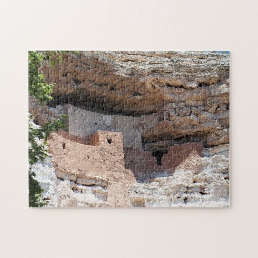 Montezuma Castle Cliff Dwelling - NM Landmark Legpuzzel (Horizontaal)