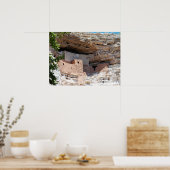 Montezuma Castle Cliff Dwelling - NM Landmark Poster (Keuken)