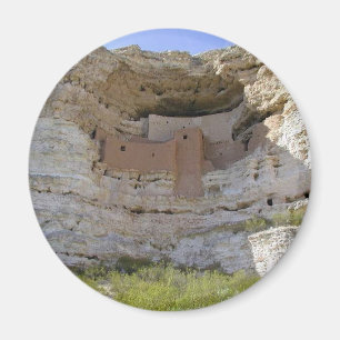 Montezuma Castle Cliff Indiff Magneet