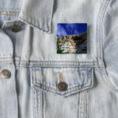 Montezuma Castle Nation Monument, Arizona Vierkante Button 5,1 Cm (In situ)