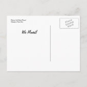 Montezuma Castle National Monument Aankondigingskaart (Achterkant)