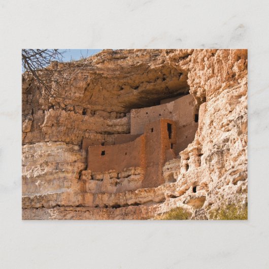 Montezuma Castle National Monument Aankondigingskaart (Voorkant)