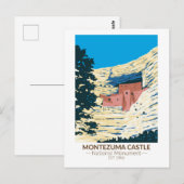 Montezuma Castle National Monument Arizona  Briefkaart (Voorkant / Achterkant)