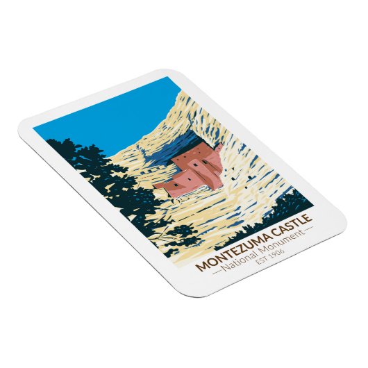 Montezuma Castle National Monument Arizona  Magneet (Rechterzijde)