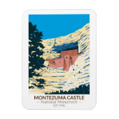 Montezuma Castle National Monument Arizona  Magneet (Verticaal)