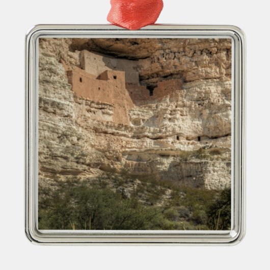 Montezuma Castle National Monument (Arizona) Metalen Ornament (Voorkant)