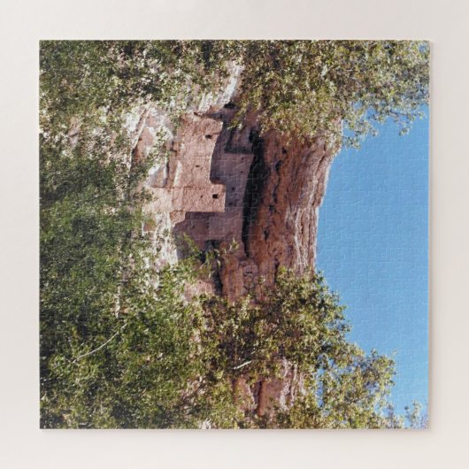 Montezuma Castle National Monument AZ Photo Design Legpuzzel (Horizontaal)