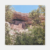 Montezuma Castle National Monument AZ Photo Design Magneet (Voorkant)