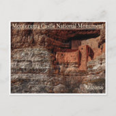 Montezuma Castle National Monument (Landschap) Briefkaart (Voorkant)