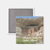Montezuma Castle National Monument Magnet (Voorkant / Achterkant)
