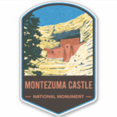 Montezuma Castle National Monument Sticker (Voorkant)
