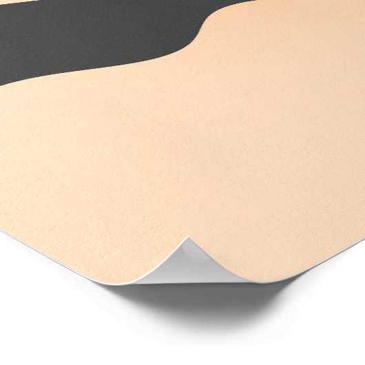 Montezuma Costa Rica strandreisposter Poster (Hoek)