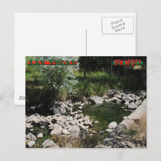 Montezuma Hot Springs Briefkaart (Voorkant / Achterkant)