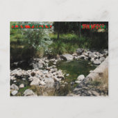 Montezuma Hot Springs Briefkaart (Voorkant)