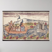 Montezuma II gaat snel na het horen van Poster (Voorkant)