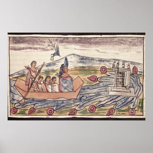 Montezuma II gaat snel na het horen van Poster (Voorkant)